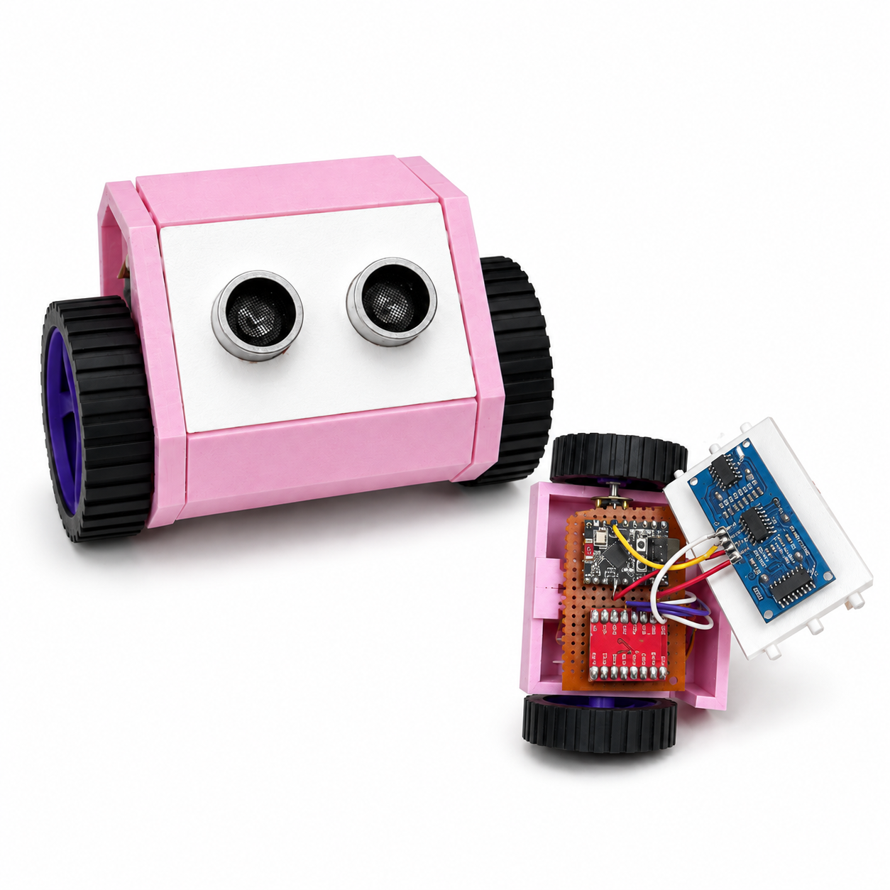 Autonomous Desktop Explorer Robot